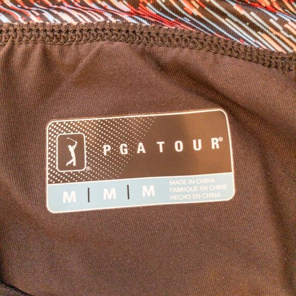PGA TOUR Women's Printed Athletic Skort – Size M | Stretch & Built-In Shorts - Picture 3 of 3